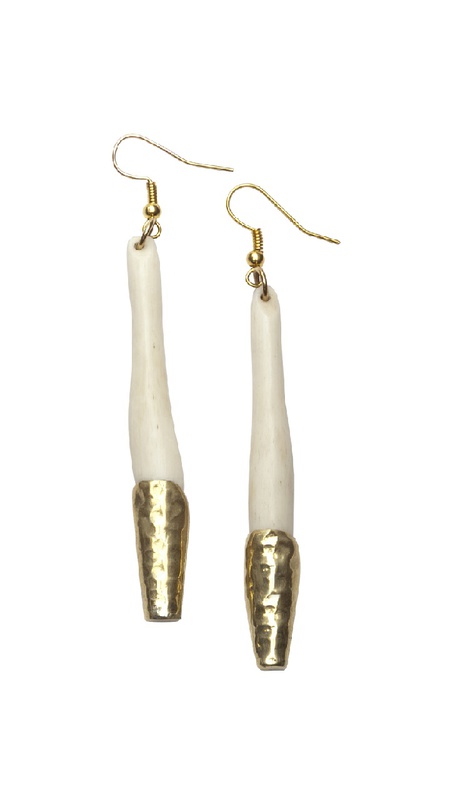 Raven + Lily Gold-Dipped Earrings
