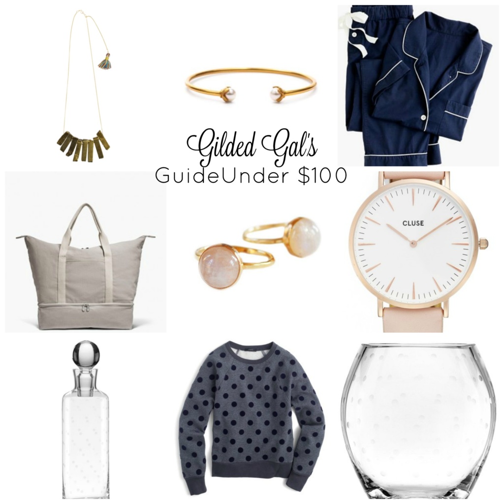 Gilded Gal's Holiday Shopping Guide Under $100