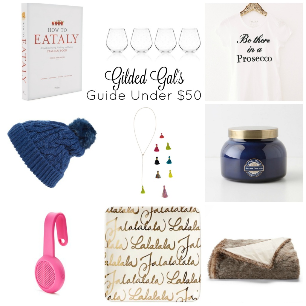 Gilded Gal's Holiday Shopping Guide Under $50